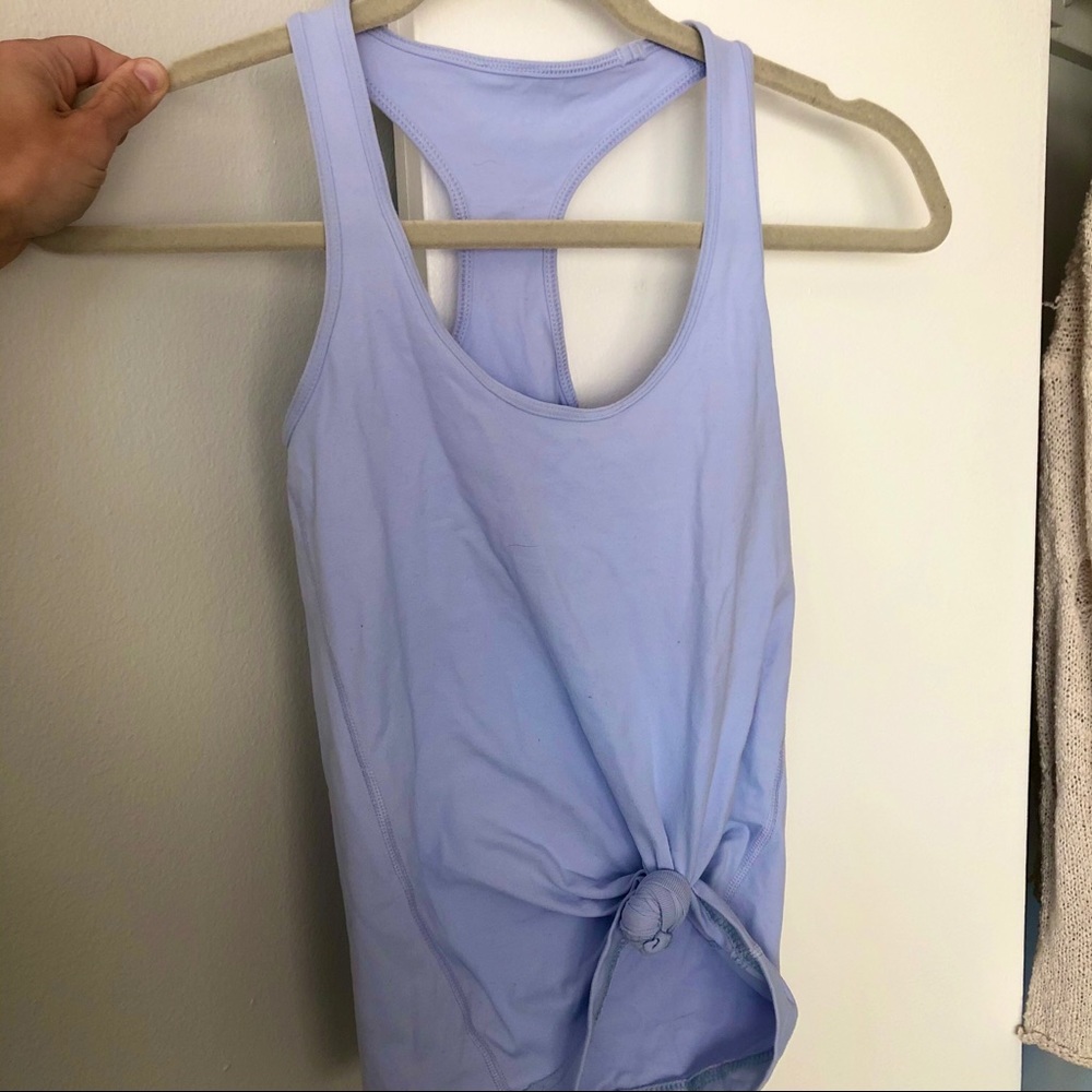 Lululemon tank periwinkle